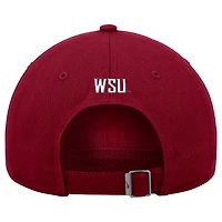 Casquette ajustable Nike Crimson Washington State Cougars Club pour homme