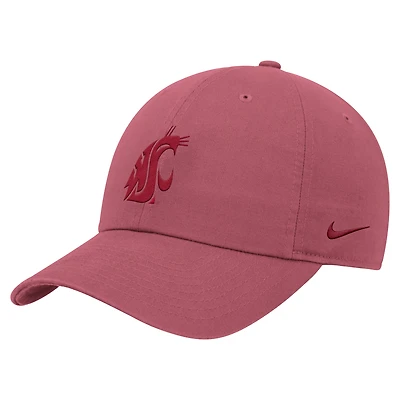 Men's Nike Crimson Washington State Cougars Club Adjustable Hat