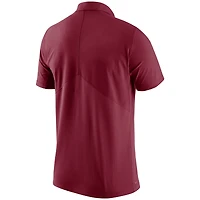 Polo de performance des entraîneurs Nike Crimson Washington State Cougars pour homme