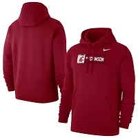 Men's Nike Crimson Washington State Cougars Made of Hoodie