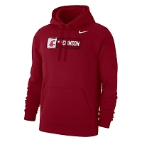 Sweat à capuche Nike Crimson Washington State Cougars pour homme
