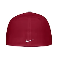 Men's Nike Crimson Washington State Cougars On-Field Baseball Performance Fitted Hat