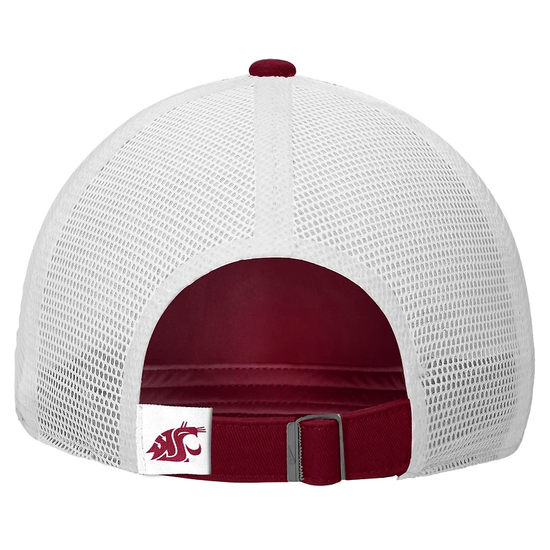 Casquette ajustable Nike Crimson Washington State Cougars On-Field Club pour homme
