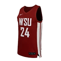 Maillot de basket-ball Nike Crimson Washington State Cougars Replica pour homme