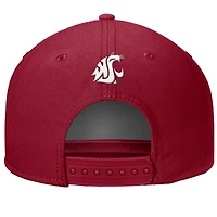 Casquette ajustable Nike Crimson Washington State Cougars Rise pour homme