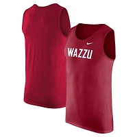 Débardeur Nike Crimson Washington State Cougars pour homme