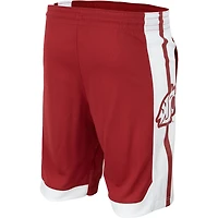 Nike Crimson Washington State Cougars Team Logo Replica Short de basket-ball pour homme