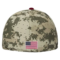 Men's Nike Digital Camo Washington State Cougars On-Field Baseball Performance Fitted Hat