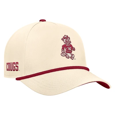 Men's Nike Natural Washington State Cougars Vintage Rope Rise Adjustable Hat