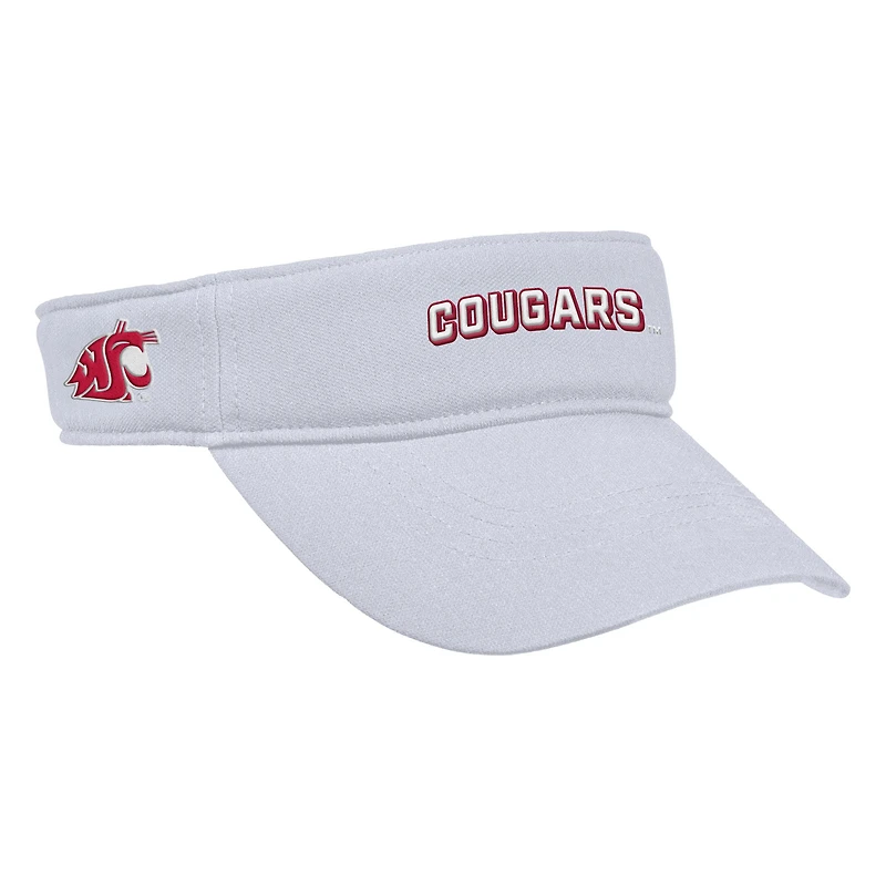 Visière ajustable Nike blanche Washington State Cougars 2025 On-Field Ace Performance pour homme