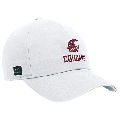 Men's Nike Crimson Washington State Cougars 2025 On-Field Club Adjustable Hat