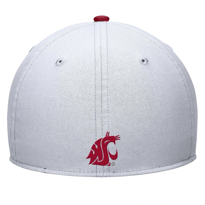 Men's Nike White Washington State Cougars Rise Flex Hat