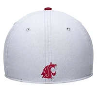 Men's Nike White Washington State Cougars Rise Flex Hat
