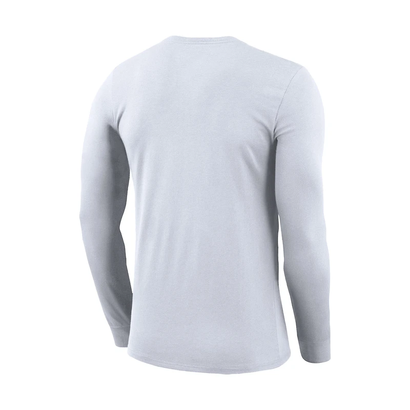 Men's Nike White Washington State Cougars Wazzu Dri-FIT Long Sleeve T-Shirt