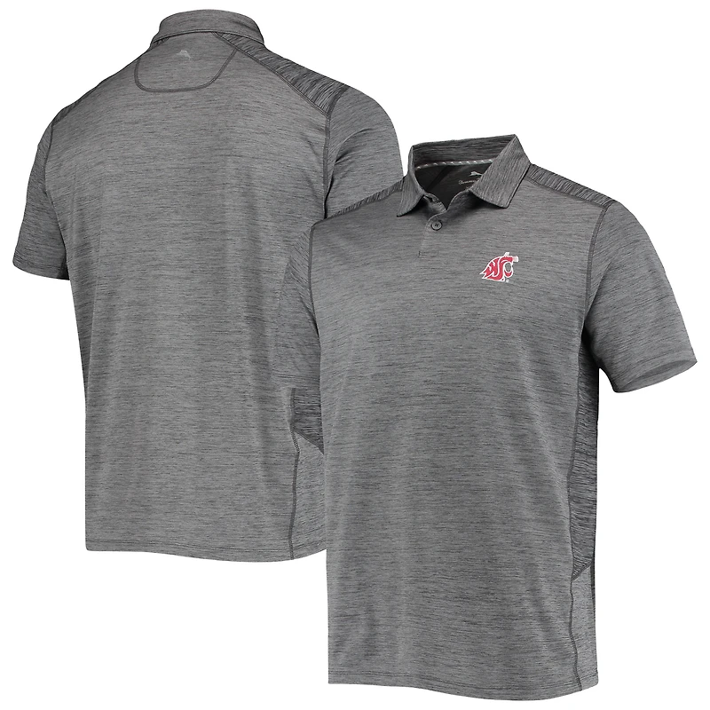 Tommy Bahama Gris Washington State Cougars Delray IslandZone Polo pour homme