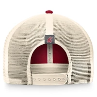 Men's Top of the World Crimson Washington State Cougars Refined Trucker Adjustable Hat