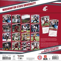 Washington State Cougars 12” x 12” 2026 Team Wall Calendar