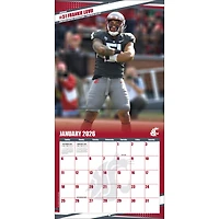 Washington State Cougars 12” x 12” 2026 Team Wall Calendar
