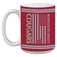 Cougars de l'État de Washington 15oz. Tasse d’appréciation militaire OHT