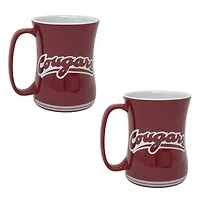 Washington State Cougars 16oz. Sculpted Barista Mug Two-Pack