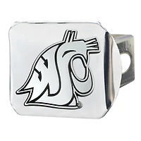 Washington State Cougars Chrome on Chrome Hitch Cover