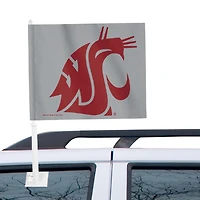 Drapeau de voiture double face Washington State Cougars WinCraft 30,5 x 38,1 cm