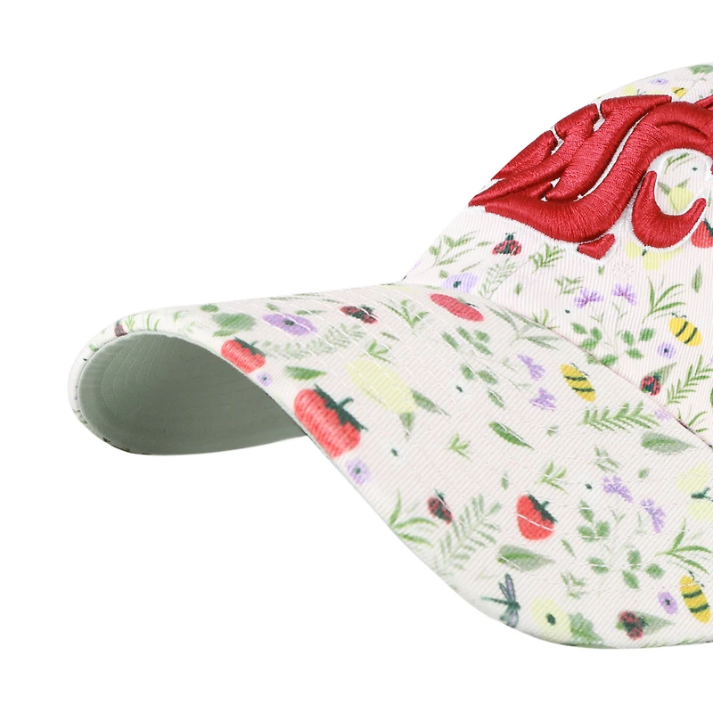 Women's '47 Natural Washington State Cougars Posey Clean Up Adjustable Hat