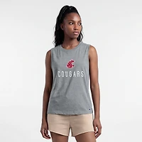 Women's Champion  Black Washington State Cougars Lifestyle Tank Top