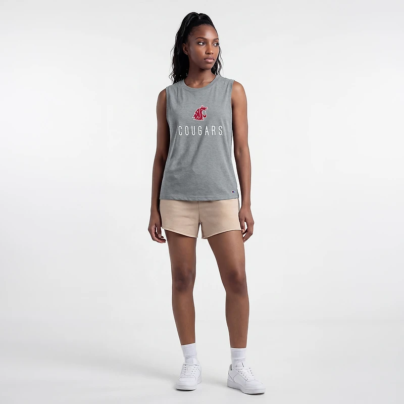 Débardeur féminin Champion Black Washington State Cougars Lifestyle