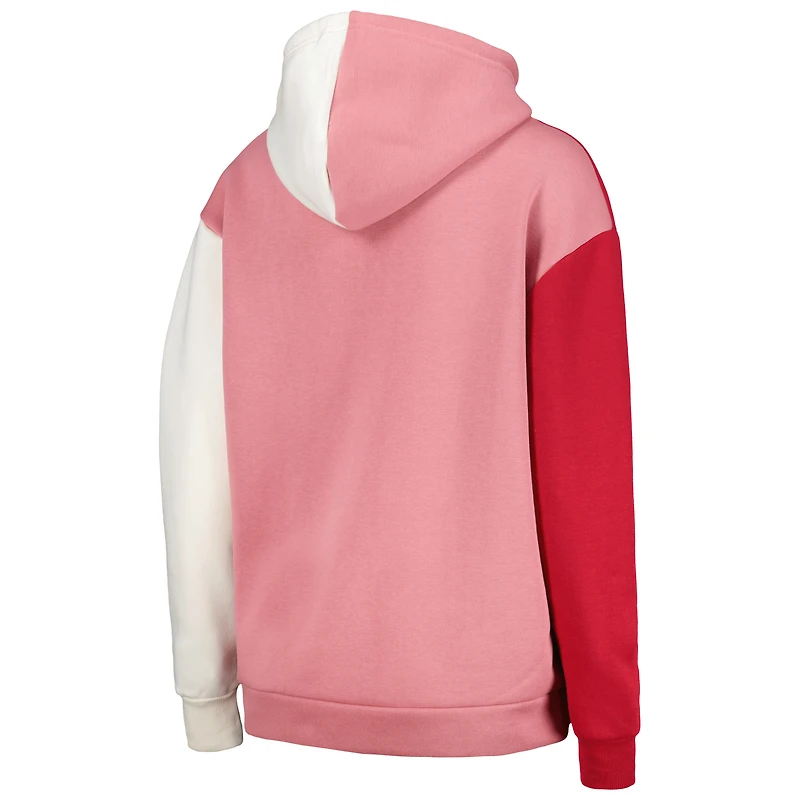 Sweat à capuche color block Gameday Couture pour femmes, cramoisi, Washington State Cougars Hall of Fame