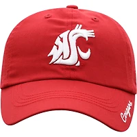 Women's Top of the World Cardinal Washington State Cougars Staple Adjustable Hat