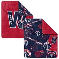 Couverture tissée Dream Weave 50" x 60" des Wizards de Washington