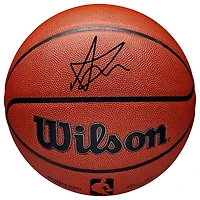 AJ Dybantsa Washington Wizards Autographed Wilson Authentic Series Indoor/Outdoor Basketball
