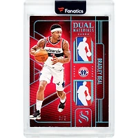 Carte Bradley Beal Washington Wizards 2024-25 Panini Silhouette Jersey Match Dual Material Game-Used NBA Logoman Relics #DMA-BEA #3/5