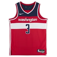 CJ McCollum Washington Wizards Autographed Nike Red Icon Edition Swingman Jersey  