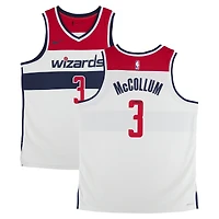 CJ McCollum Washington Wizards Autographed Nike White Association Edition Swingman Jersey  