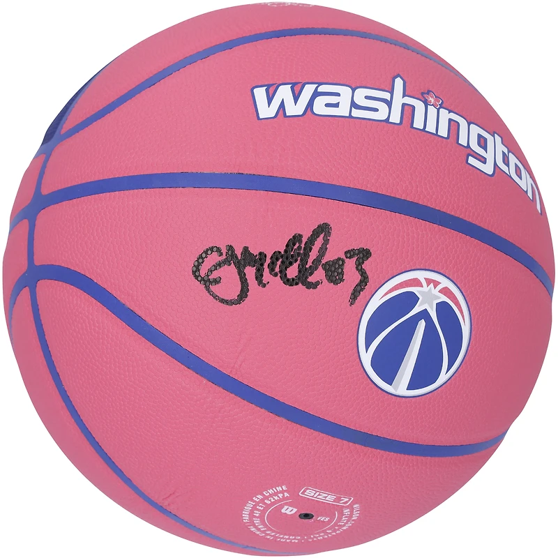 CJ McCollum Washington Wizards Autographed Wilson 2022-23 City Edition Collector's Basketball