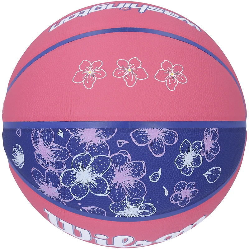 CJ McCollum Washington Wizards Autographed Wilson 2022-23 City Edition Collector's Basketball