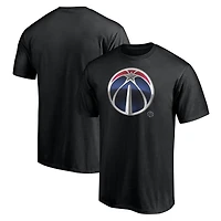 T-shirt noir pour homme avec mascotte des Washington Wizards de minuit
