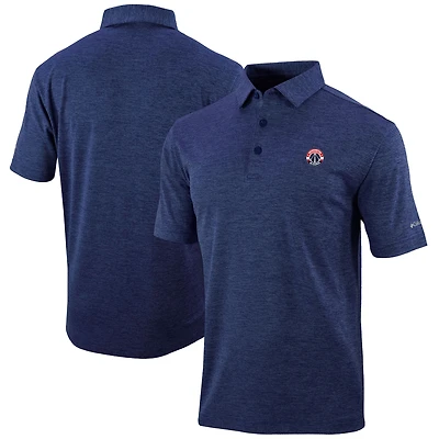Men's Columbia Navy Washington Wizards Omni-Wick Set II Polo