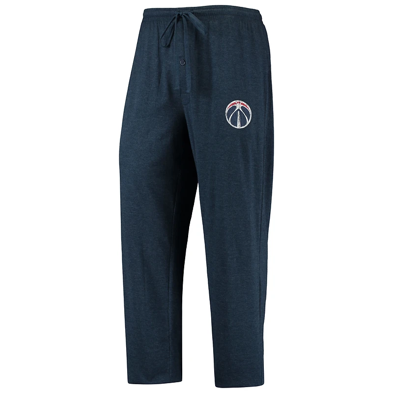 Men's Concepts Sport Navy/Red Washington Wizards Long Sleeve Top & Pants Sleep Set