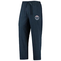 Men's Concepts Sport Navy/Red Washington Wizards Long Sleeve Top & Pants Sleep Set