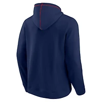 Men's Fanatics Navy Washington Wizards Split the Crowd - Pullover Hoodie