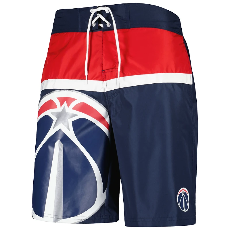 Men's G-III Sports by Carl Banks Navy Washington Wizards Sea Wind Swim Trunks