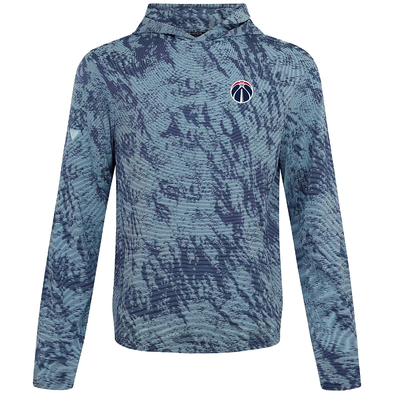 Men's Levelwear Blue Washington Wizards Platform Pullover Hoodie