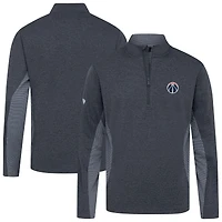 Haut à fermeture éclair quart de tour Waffle Insignia 2.0 bleu marine pour homme Levelwear des Washington Wizards