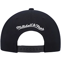 Casquette Snapback noire Mitchell & Ness Washington Wizards Hardwood Classics Script 2.0 pour hommes