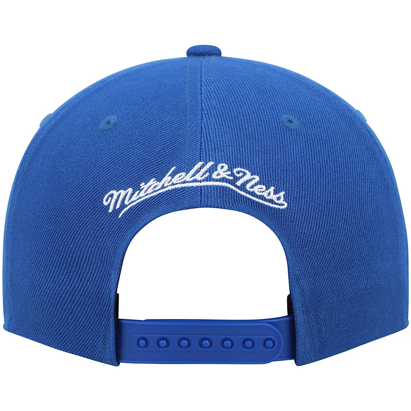 Men's Mitchell & Ness Blue Washington Wizards Hardwood Classics Snapback Hat