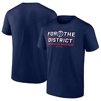 Men's  Navy Washington Wizards Full Court Press T-Shirt