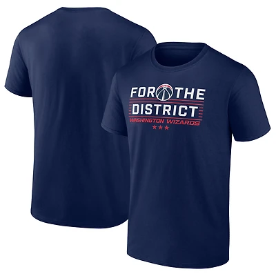 T-shirt bleu marine pour homme Washington Wizards Full Court Press